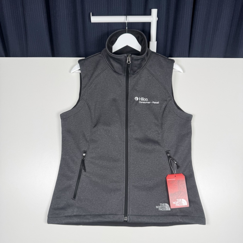 NEW - THE NORTH FACE LDS RDGWLL FZ Vest - Gray - Women's M - HILCO Consumer